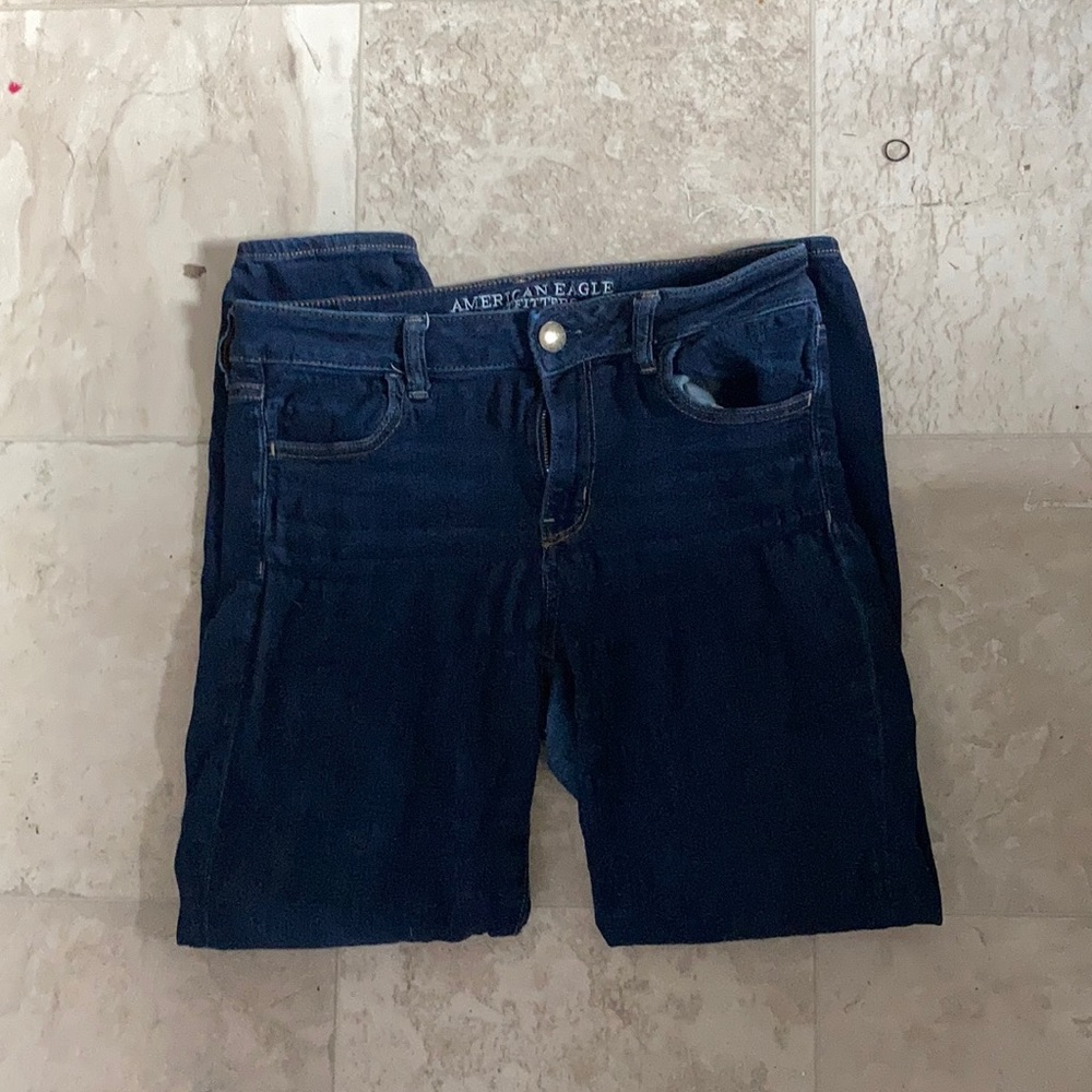 Dark blue AE jeans